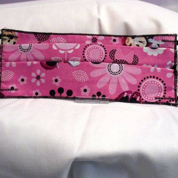 Handcrafted Minnie Mouse Face Mask - Picture 3 of 6